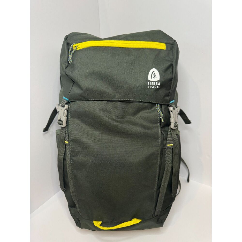 Sierra Designs Mount Sanitas Backpack Duffle Green Hiking Camping Daypack 40L